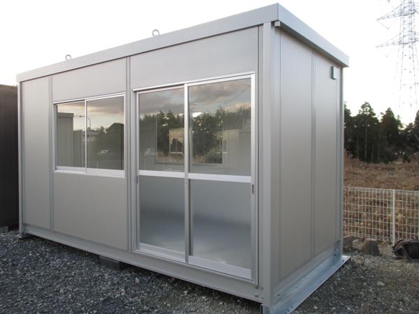 千葉県佐原店/展示場の新棟ユニットハウス・プレハブ・コンテナハウス47MSL(3.02坪)の本体の外観