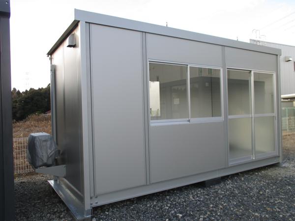 千葉県佐原店/展示場の新棟ユニットハウス・プレハブ・コンテナハウス47MSL(3.02坪)の本体の外観