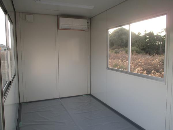 千葉県佐原店/展示場の新棟ユニットハウス・プレハブ・コンテナハウス47MSL(3.02坪)の本体の内観