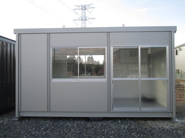 千葉県佐原店/展示場の新棟ユニットハウス・プレハブ・コンテナハウス47MSL(3.02坪)の本体の外観