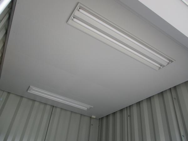 京都府亀岡店/展示場の中古ユニットハウス・プレハブ・コンテナハウスCT-32JG(2.16坪)の各設備の照明器具