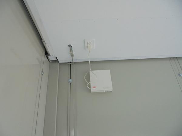 長野県上田総合展示場の中古ユニットハウス・プレハブ・コンテナハウスCT-32J(2.16坪)の各設備の換気扇