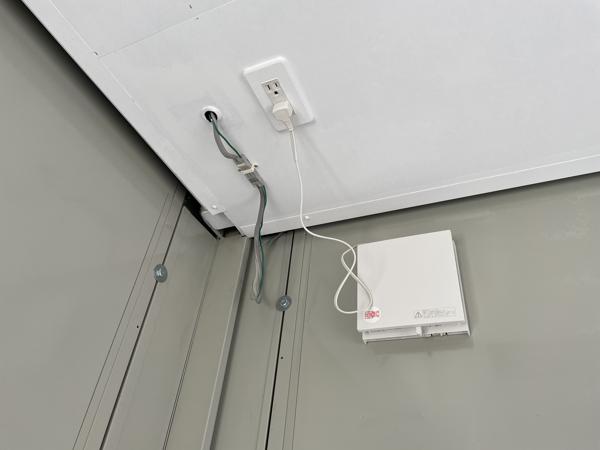 熊本県熊本店/展示場の中古ユニットハウス・プレハブ・コンテナハウスCT-32J(2.16坪)の各設備の換気扇