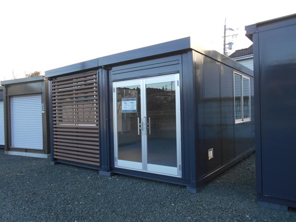 愛知県豊川店/展示場の中古ユニットハウス・プレハブ・コンテナハウスCT-54J(7.79坪)の本体の外観