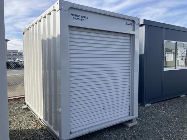 福岡県福岡東店/展示場の新棟ユニットハウス・プレハブ・コンテナハウスGORILLA(1.52坪)の本体の外観