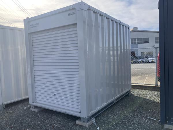 福岡県福岡東店/展示場の新棟ユニットハウス・プレハブ・コンテナハウスGORILLA(1.52坪)の本体の外観