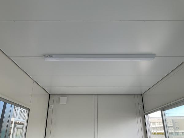 愛知県小牧総合展示場の新棟ユニットハウス・プレハブ・コンテナハウス38MSL(2.43坪)の本体の内観