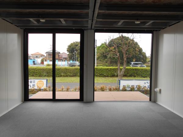 茨城県鹿嶋店/展示場の新棟ユニットハウス・プレハブ・コンテナハウス57MS1