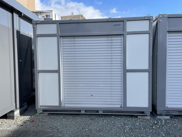 熊本県熊本店/展示場の新棟ユニットハウス・プレハブ・コンテナハウスPanda3.0 PS3K(1.60坪)の本体の外観