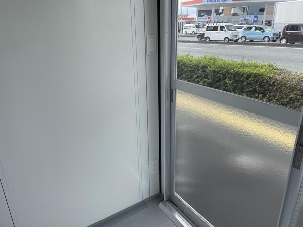 熊本県熊本店/展示場の新棟ユニットハウス・プレハブ・コンテナハウス38MSL(2.43坪)の各設備のスイッチ