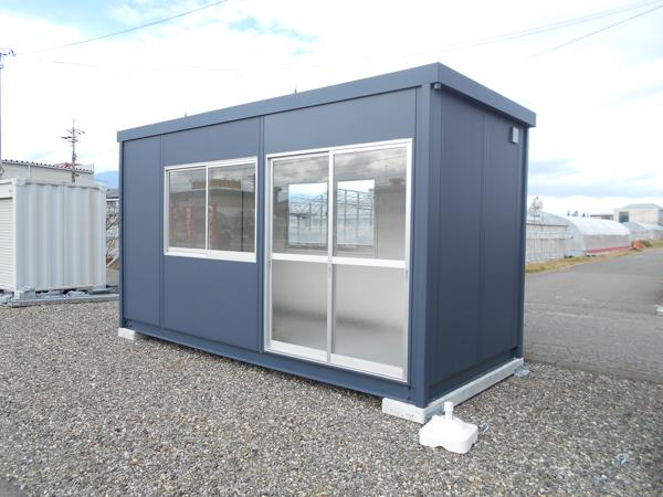 長野県松本店/展示場の新棟ユニットハウス・プレハブ・コンテナハウス47MSL(3.02坪)の本体の外観