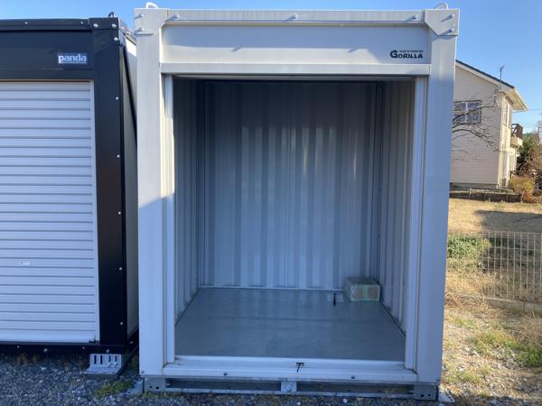 群馬県太田店/展示場の新棟ユニットハウス・プレハブ・コンテナハウスGORILLA(0.94坪)の本体の外観