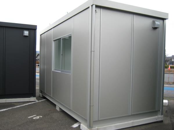 福岡県北九州営業所/展示場の新棟ユニットハウス・プレハブ・コンテナハウス47MSL(3.02坪)の本体の外観