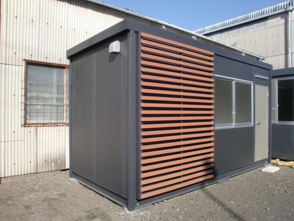静岡県静岡営業所/展示場の新棟ユニットハウス・プレハブ・コンテナハウス47MSL(3.02坪)の本体の外観