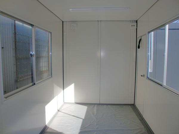 静岡県静岡営業所/展示場の新棟ユニットハウス・プレハブ・コンテナハウス47MSL(3.02坪)の本体の内観