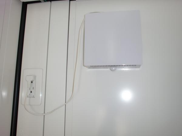 静岡県静岡営業所/展示場の新棟ユニットハウス・プレハブ・コンテナハウス47MSL(3.02坪)の各設備の換気扇