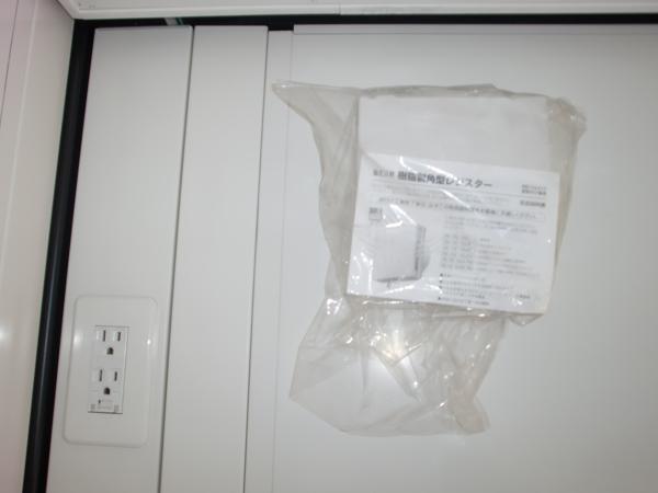 静岡県静岡営業所/展示場の新棟ユニットハウス・プレハブ・コンテナハウス47MSL(3.02坪)の各設備の給気口