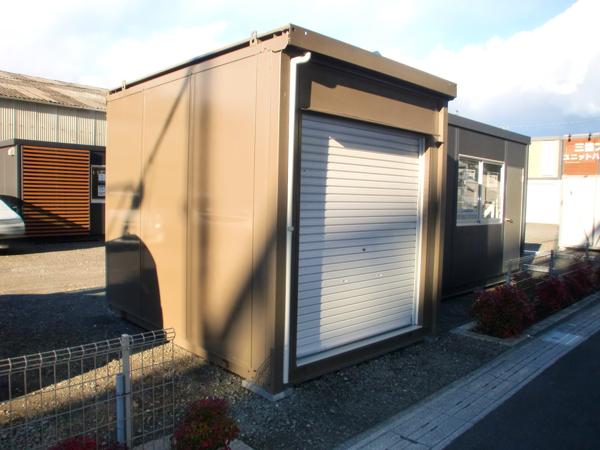 静岡県静岡営業所/展示場の中古ユニットハウス・プレハブ・コンテナハウスCT-32J(2.16坪)の本体の外観