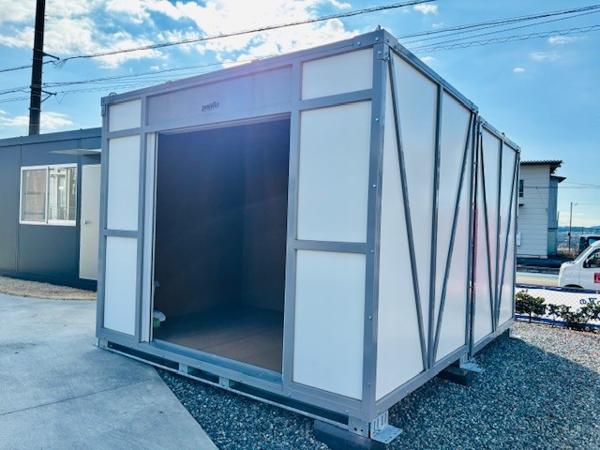 静岡県富士宮店/展示場の新棟ユニットハウス・プレハブ・コンテナハウスPanda3.0