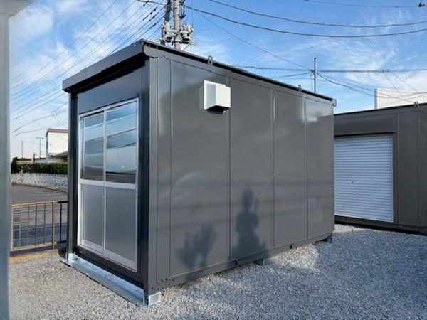 茨城県土浦出張所/展示場の中古ユニットハウス・プレハブ・コンテナハウスCT-41J(2.83坪)の本体の外観