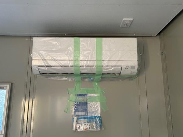 茨城県土浦出張所/展示場の中古ユニットハウス・プレハブ・コンテナハウスCT-41J(2.83坪)の各設備のエアコン