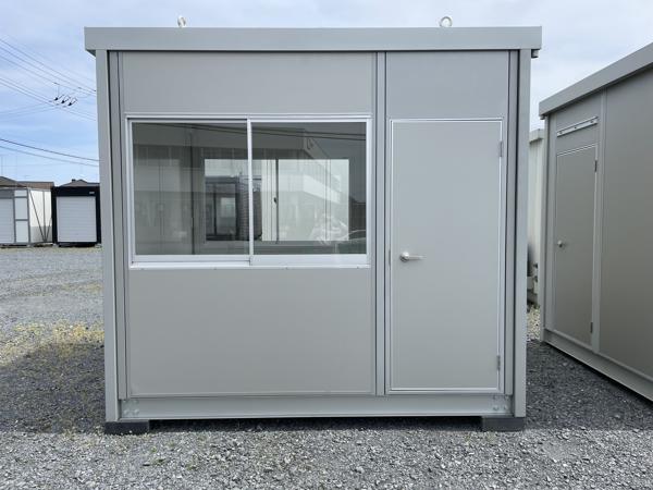 茨城県小美玉店/展示場の新棟ユニットハウス・プレハブ・コンテナハウス29MSL(1.84坪)の本体の外観
