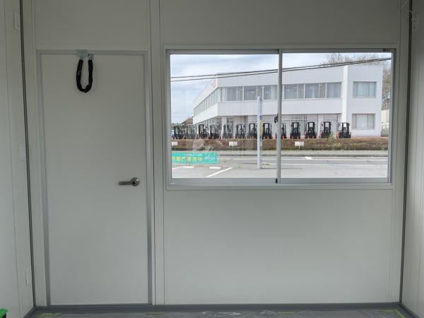 茨城県小美玉店/展示場の新棟ユニットハウス・プレハブ・コンテナハウス29MSL(1.84坪)の本体の内観