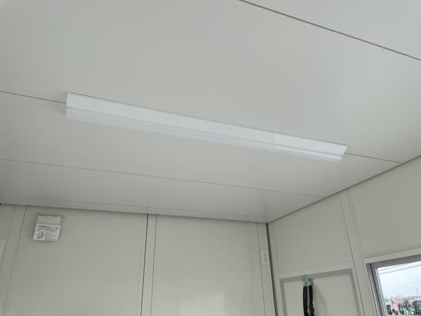 茨城県小美玉店/展示場の新棟ユニットハウス・プレハブ・コンテナハウス29MSL(1.84坪)の各設備の照明器具