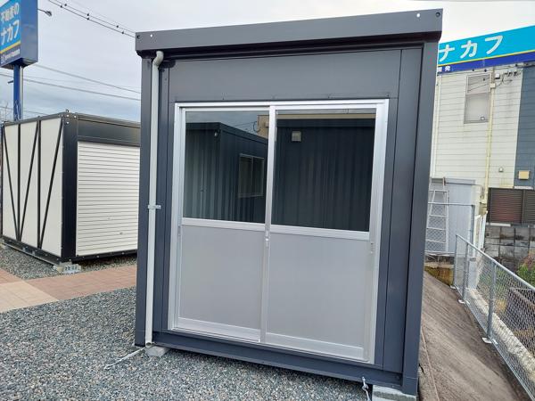 熊本県宇土店/展示場の中古ユニットハウス・プレハブ・コンテナハウスCT-32JG(2.16坪)の本体の外観