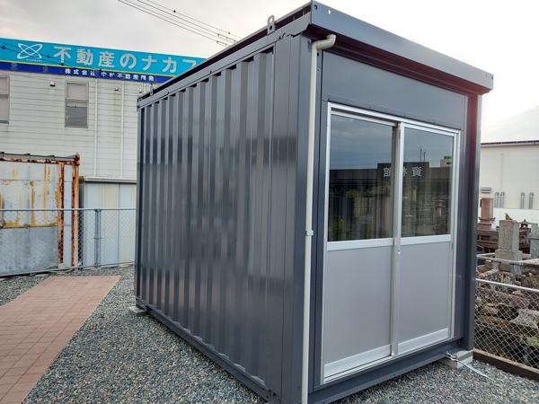 熊本県宇土店/展示場の中古ユニットハウス・プレハブ・コンテナハウスCT-32JG(2.16坪)の本体の外観