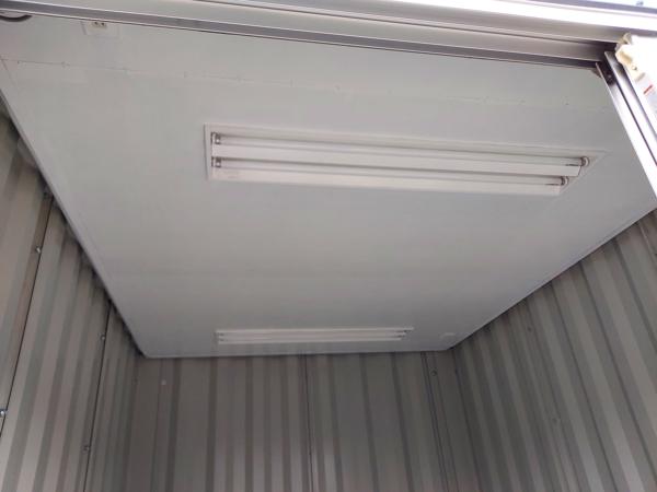 熊本県宇土店/展示場の中古ユニットハウス・プレハブ・コンテナハウスCT-32JG(2.16坪)の各設備の照明器具