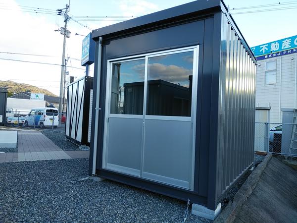 熊本県宇土店/展示場の中古ユニットハウス・プレハブ・コンテナハウスCT-32JG(2.16坪)の本体の外観