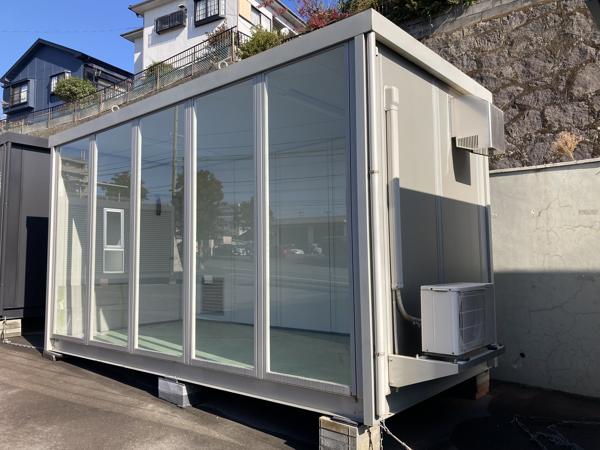 鹿児島県鹿児島出張所/展示場の新棟ユニットハウス・プレハブ・コンテナハウス47MSL