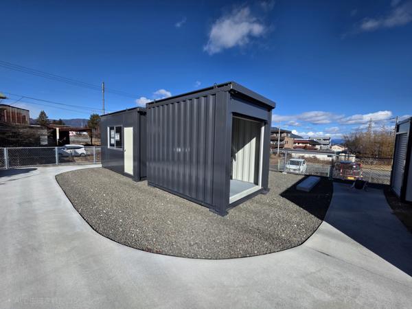 山梨県富士吉田店/展示場の中古ユニットハウス・プレハブ・コンテナハウスCT-32JG(2.16坪)の本体の外観