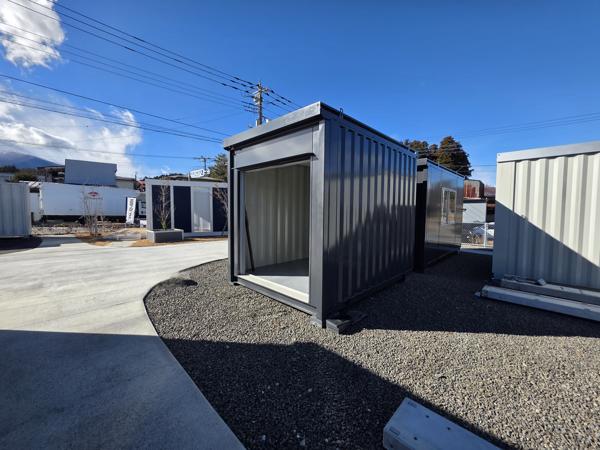 山梨県富士吉田店/展示場の中古ユニットハウス・プレハブ・コンテナハウスCT-32JG(2.16坪)の本体の外観