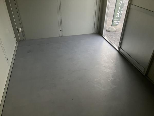 茨城県牛久店/展示場の中古ユニットハウス・プレハブ・コンテナハウスCT-42J(2.86坪)の本体の内観