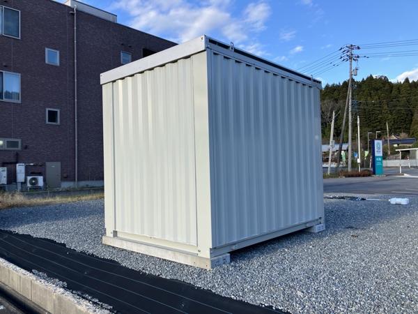 石川県穴水店/展示場の中古ユニットハウス・プレハブ・コンテナハウス波板付き