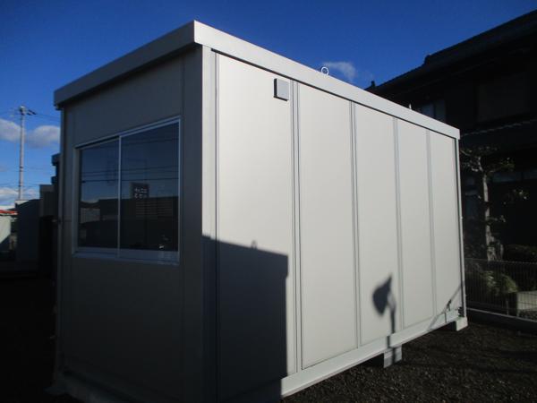 岐阜県各務原店/展示場の新棟ユニットハウス・プレハブ・コンテナハウス47MSL(3.02坪)の本体の外観