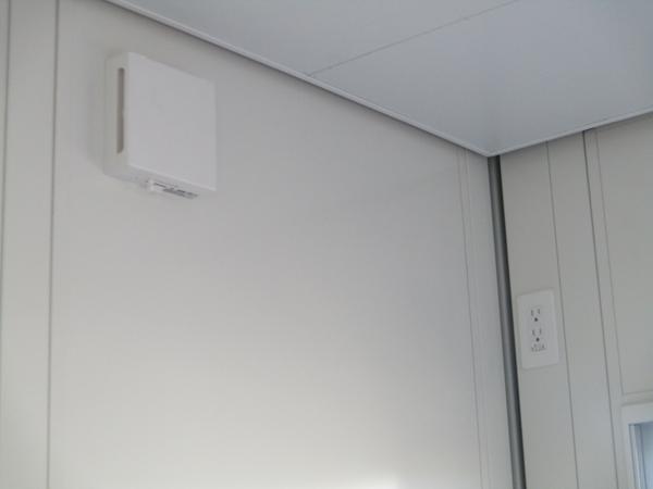 岐阜県各務原店/展示場の新棟ユニットハウス・プレハブ・コンテナハウス47MSL(3.02坪)の各設備の給気口