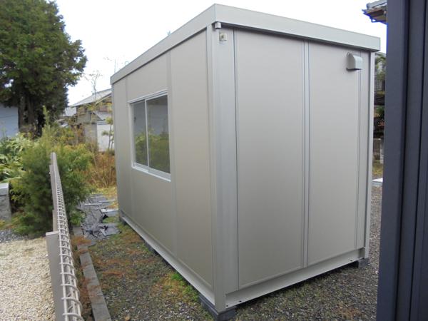 岐阜県大垣店/展示場の新棟ユニットハウス・プレハブ・コンテナハウス38MSL(2.43坪)の本体の内観