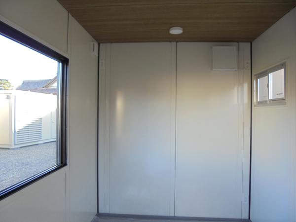 岐阜県大垣店/展示場の新棟ユニットハウス・プレハブ・コンテナハウス47MSL(3.02坪)の本体の内観