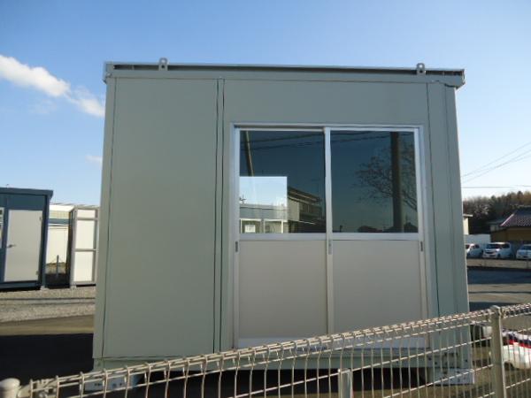 茨城県岩井店/展示場の中古ユニットハウス・プレハブ・コンテナハウスCT-32J(2.16坪)の本体の外観