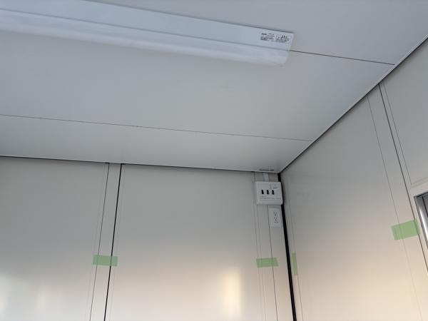 栃木県真岡店/展示場の新棟ユニットハウス・プレハブ・コンテナハウス47MSL(3.02坪)の各設備の分電盤