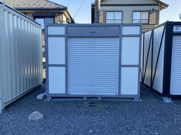 千葉県松戸店/展示場の新棟ユニットハウス・プレハブ・コンテナハウスPanda3.0 PS3K(1.60坪)の本体の外観