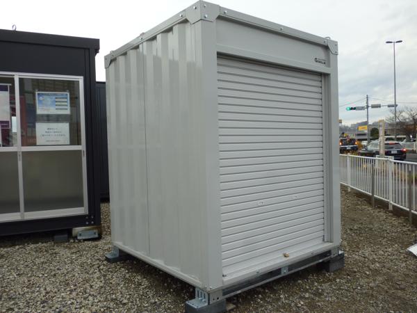 東京都日野店/展示場の新棟ユニットハウス・プレハブ・コンテナハウスGORILLA(0.94坪)の本体の外観