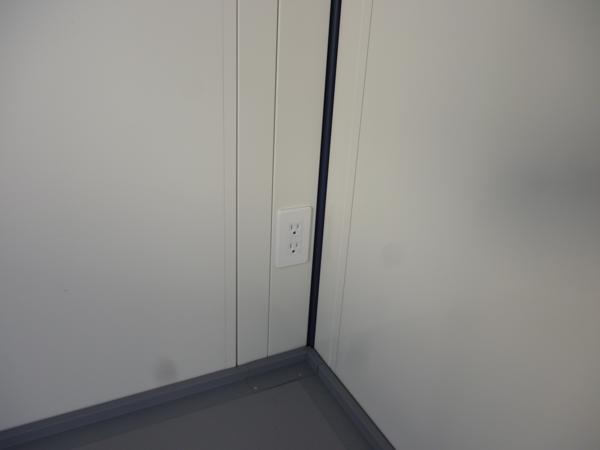 東京都日野店/展示場の新棟ユニットハウス・プレハブ・コンテナハウス47MSL(3.02坪)の各設備のコンセント