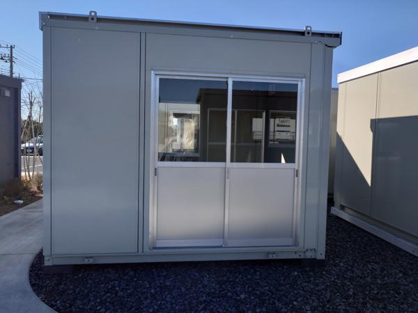 栃木県小山店/展示場の中古ユニットハウス・プレハブ・コンテナハウスCT-32J(2.16坪)の本体の外観