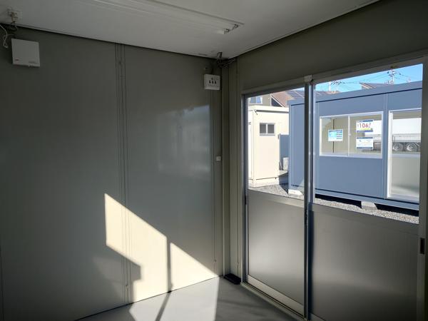 栃木県小山店/展示場の中古ユニットハウス・プレハブ・コンテナハウスCT-32J(2.16坪)の本体の内観