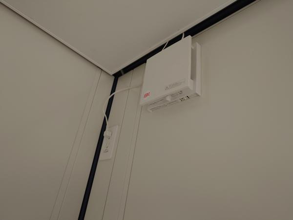 栃木県小山店/展示場の新棟ユニットハウス・プレハブ・コンテナハウス38MSL(2.43坪)の各設備の換気扇