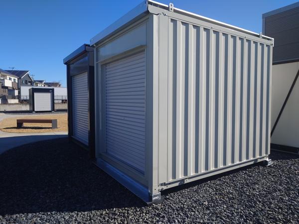 栃木県小山店/展示場の中古ユニットハウス・プレハブ・コンテナハウスCT-32JG(2.16坪)の本体の外観